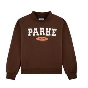 PARKE Texas Signature Mockneck NWT